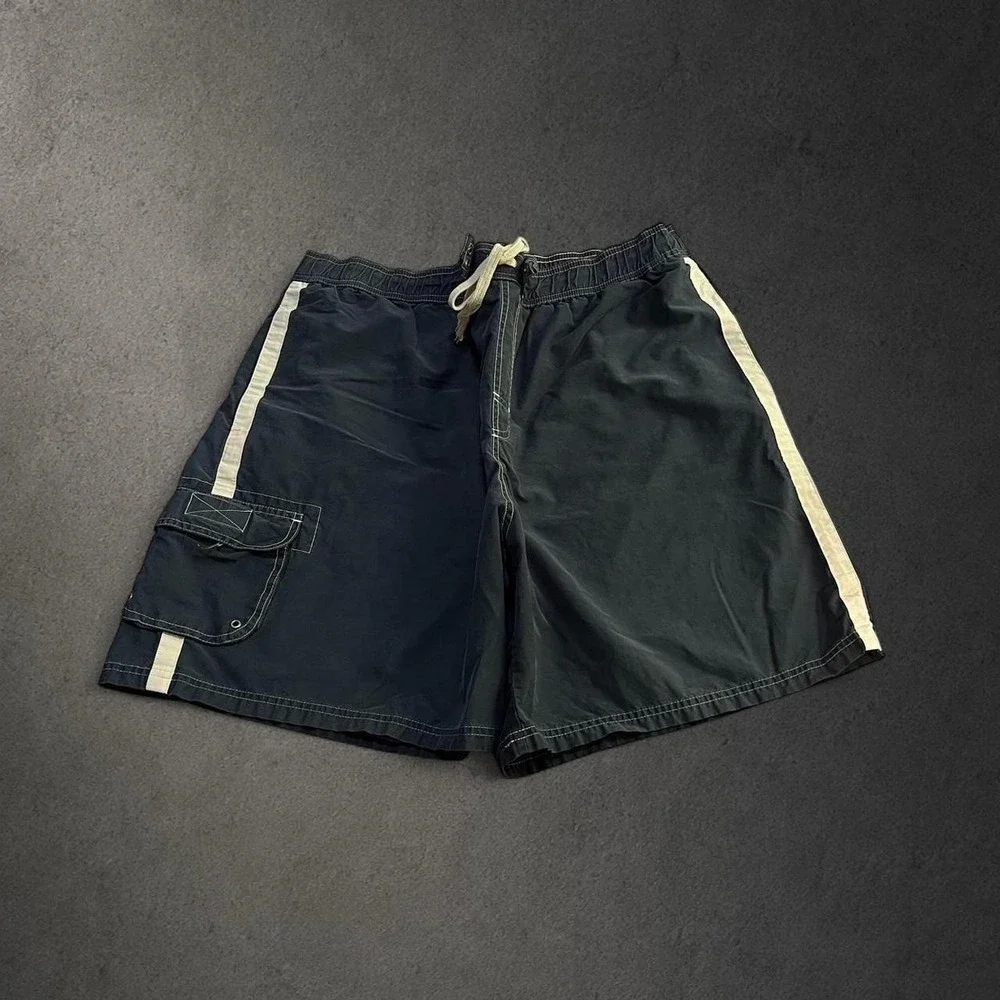 Y2K 2000s Baggy Surf Grunge Indie Skater Hip Hop Board Shorts